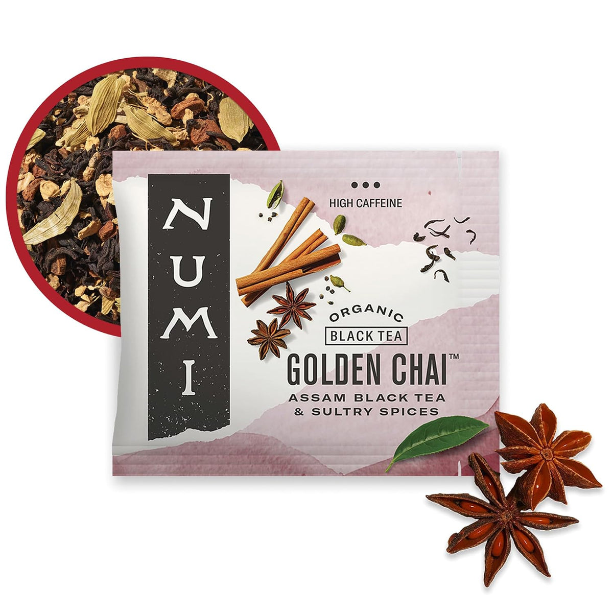 Numi Organic Golden Chai Tea