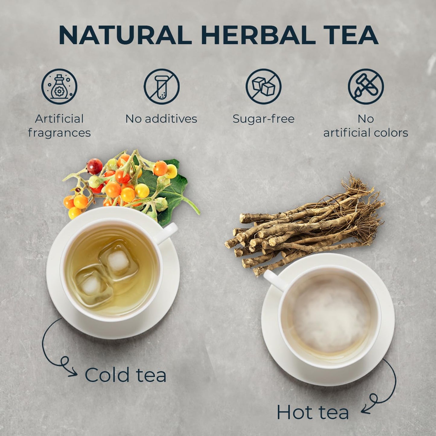 Dandelion Root Tea with Solanum Trilobatum 55 Tea Bags - 5.15 oz | Bamboo Tong, Re-Steep Pure Herbal Tea Detox Blend for Strength Balance, Energy Support