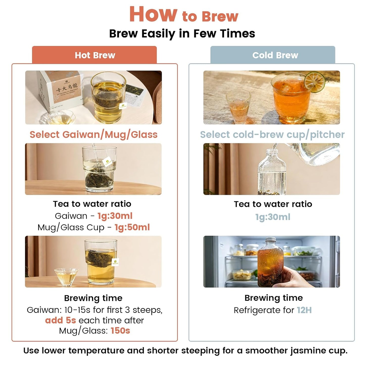 iTeaworld Chinese Oolong Tea Sampler,10 Loose Leaf Styles Each 2 Pack 3.5oz | Up to 140 Cups|10 Styles from Floral to Roasted|Easy Mug or Gongfu Brewing|No Artificial Additives|Tea Variety Pack Gift Set