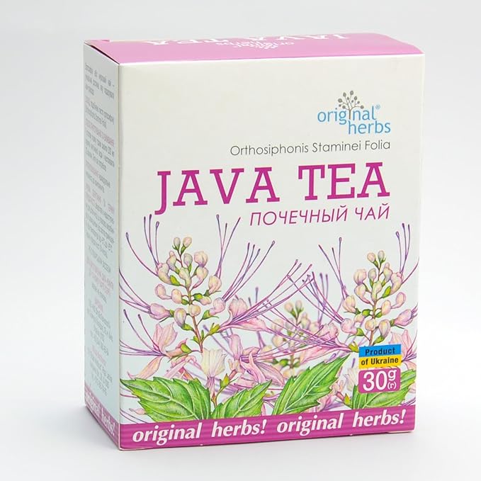 Java TEA, (Ortosiphonis Staminei Folia) - 100% Pure & Natural, Wild-Crafted, Loose Leaf Tea - 30g (1.06oz) - Original Herbs Herbal Tea