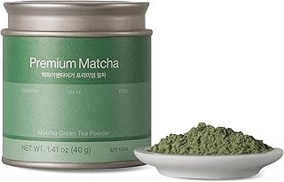Magpie&Tiger Premium Matcha Powder - Perfect for Matcha Lattes | Authentic Korean Green Tea from Boseong, Korea | Rich, Vibrant Flavor with a Clean Finish (40g)
