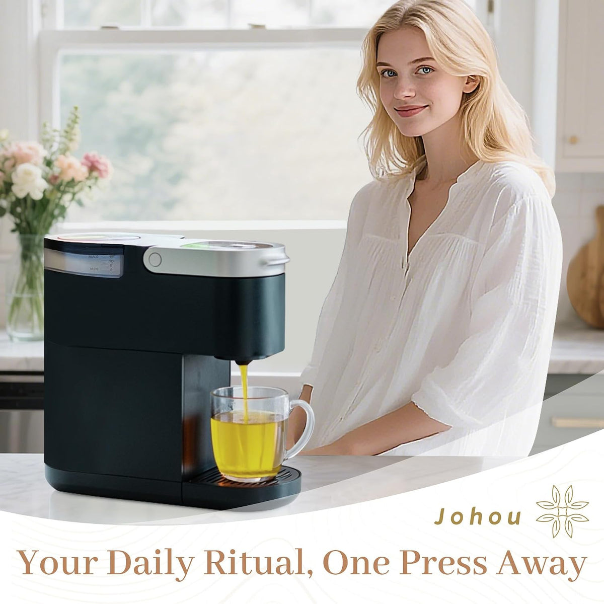 Johou Chamomile Herbal Tea Pods for K-Cup Brewer