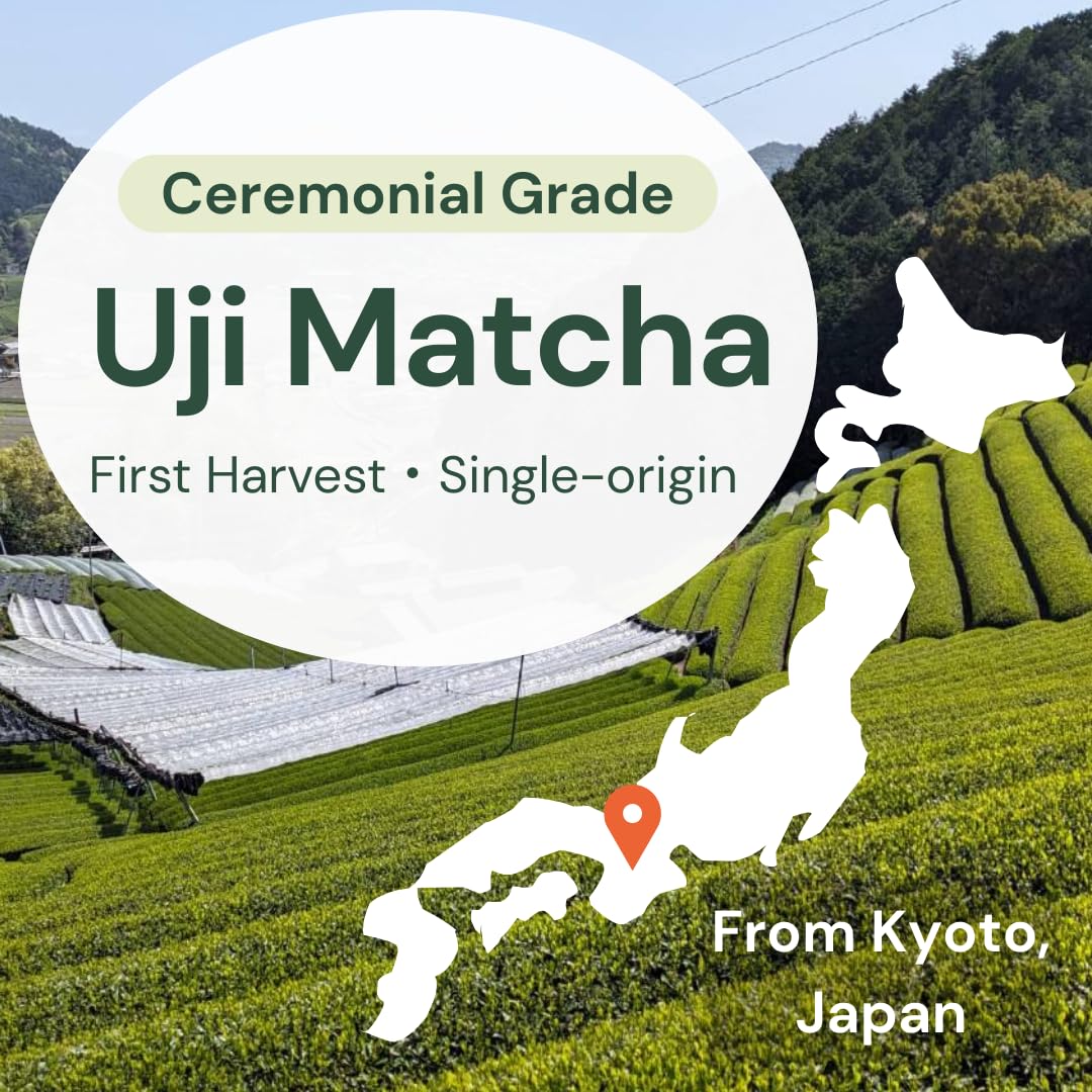 Wako Matcha, Single-Origin Uji Matcha, First Harvest (40g / 1.4 oz)
