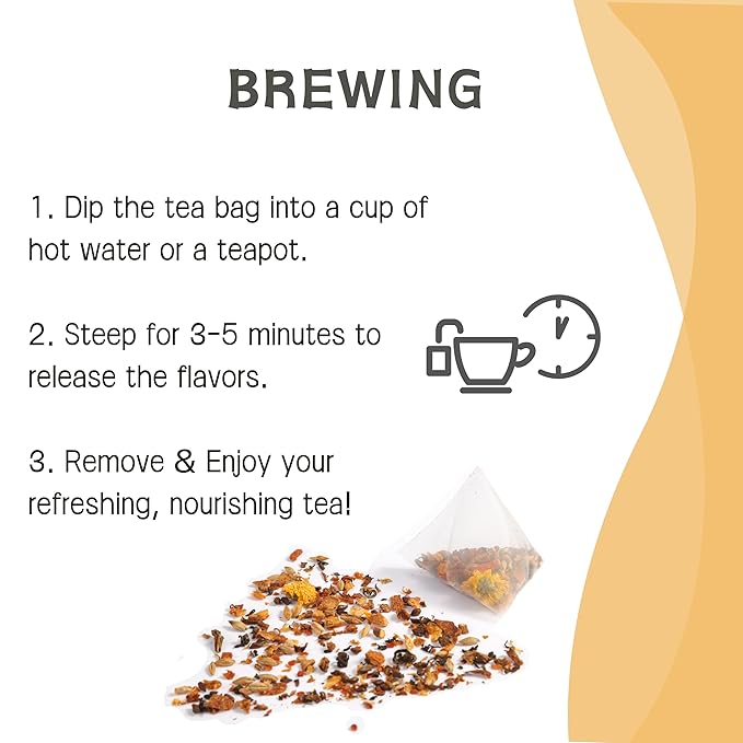 TEATOX Dandelion Wolfberry Tea, 30 Teabags(180g), 6g/bag, Kidneys & Liver Health, Seven Natural Herbal Ingredients Kidney, Organic Dandelion Root, Goji Berry Chrysanthemum