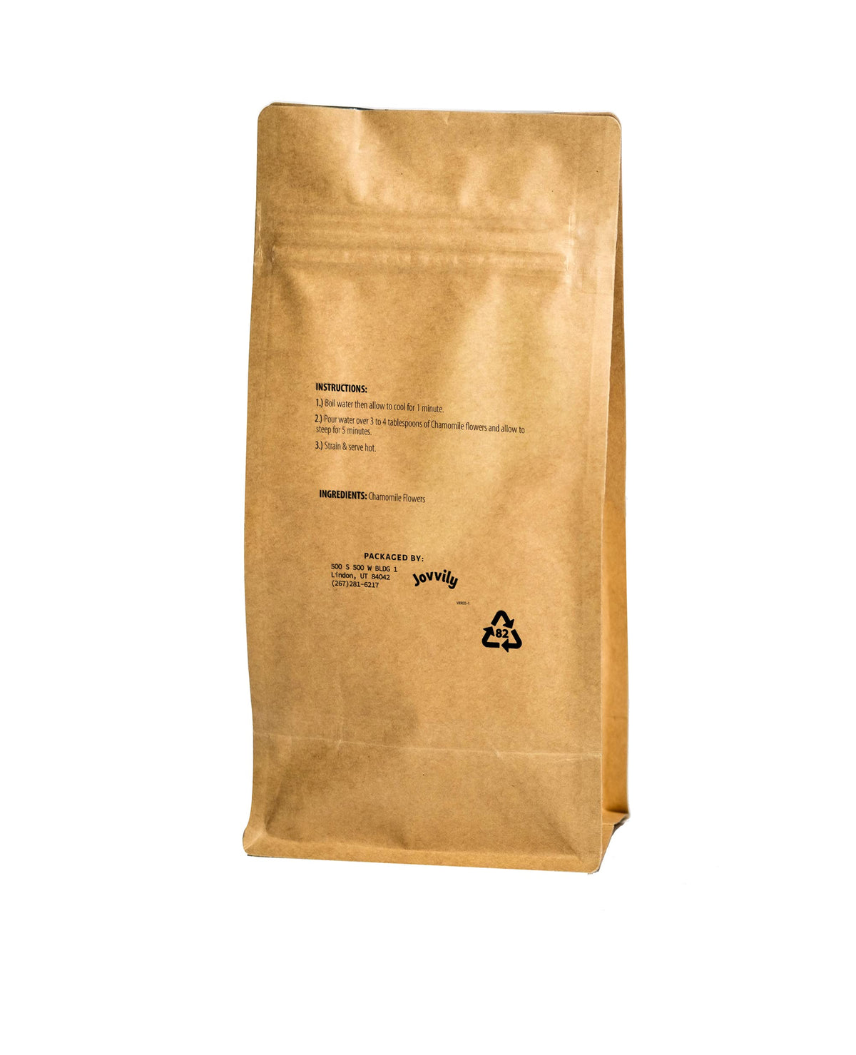 Jovvily, Chamomile Whole Flower Dried, 1 Lb
