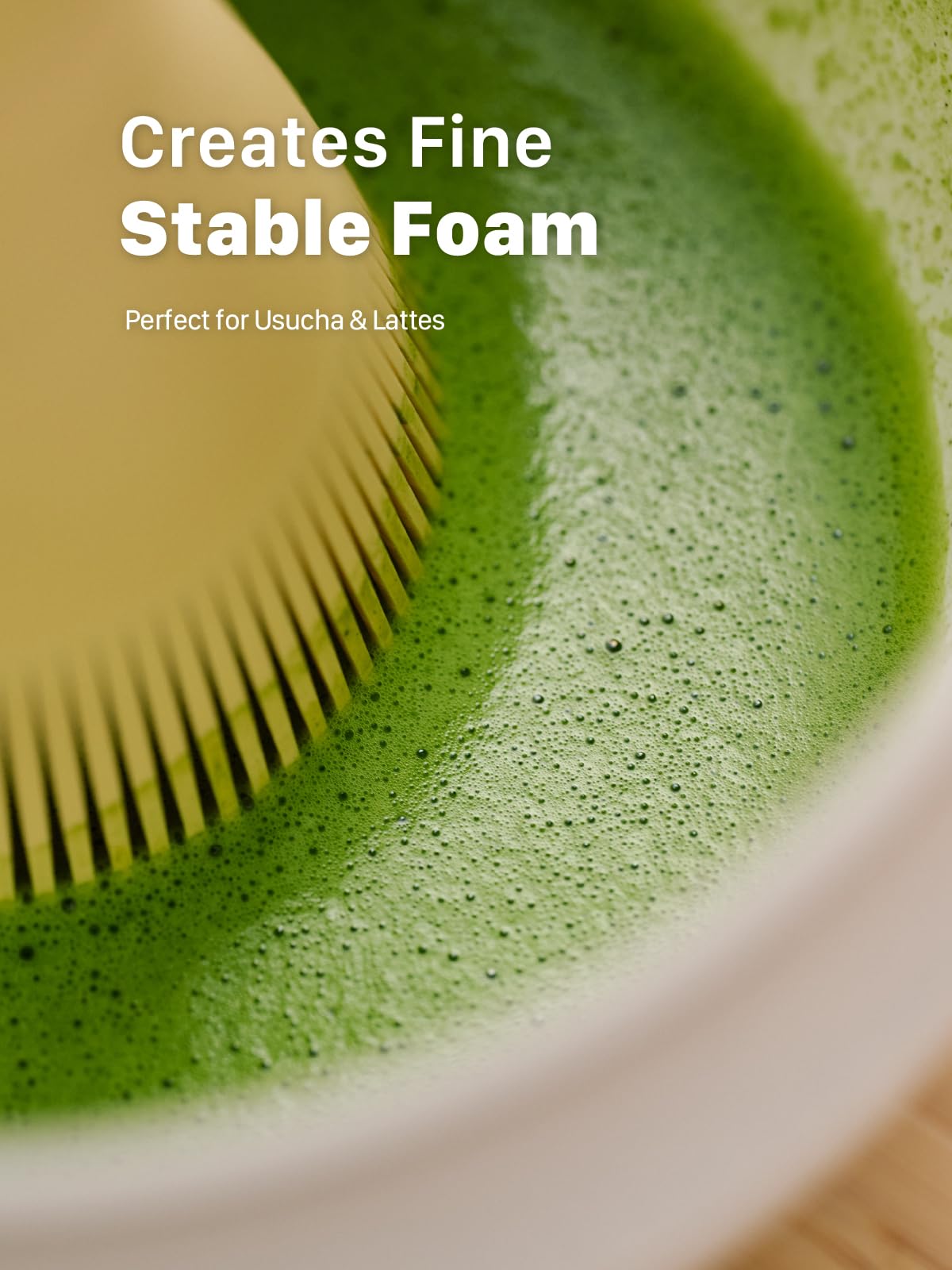 SUITENDO Resin Matcha Whisk Made in Japan - Durable PP Chasen, Bamboo Whisk Alternative for Japanese Tea Ceremony & Daily