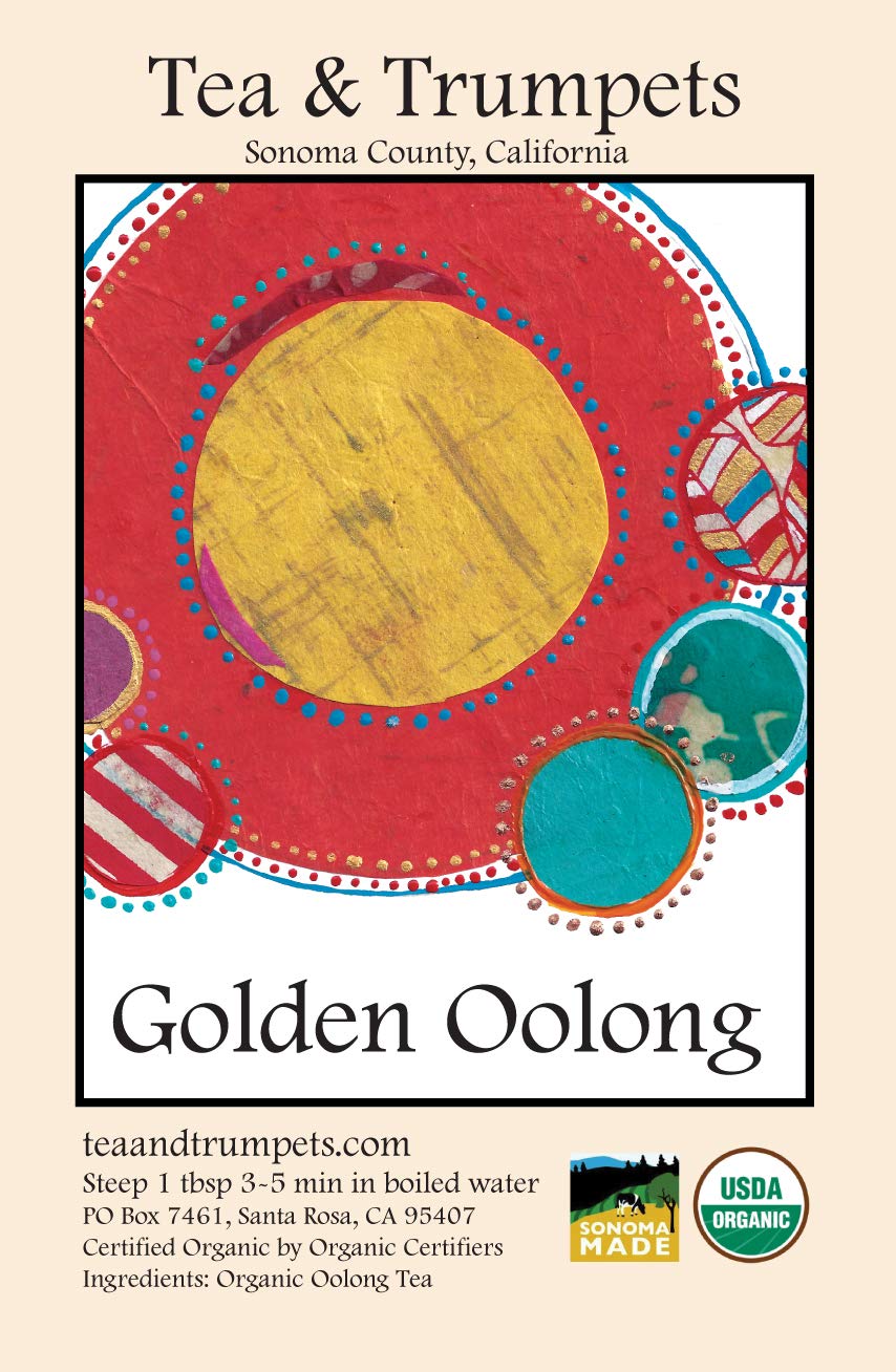 USDA Organic Golden Oolong Loose Leaf Oolong Tea - 4 oz