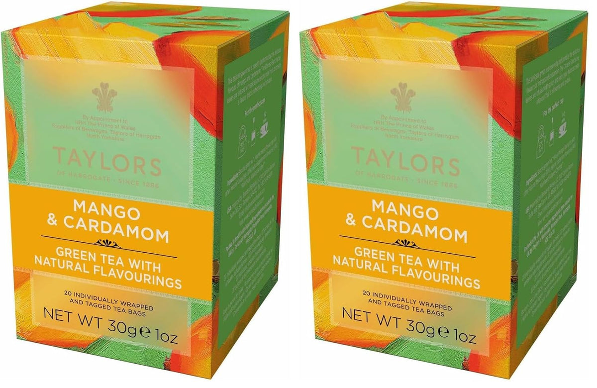 Taylors of Harrogate Mango & Cardamom Green Tea