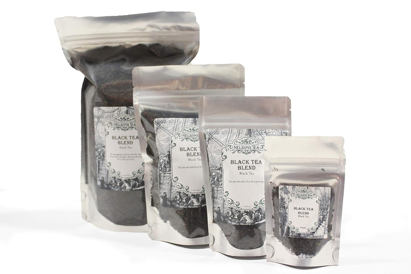 Nelson's Tea Sugar Plum Black Loose Leaf Tea, Sample 0.5 oz | Black Tea Samples Parentage