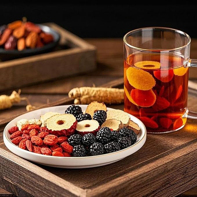 Turmeric Kidney Tea Formula Ginseng Eight Treasure,Traditional Kidney Cleansing Tea For Men & Women,Naturally Caffeine-free (30PCS)