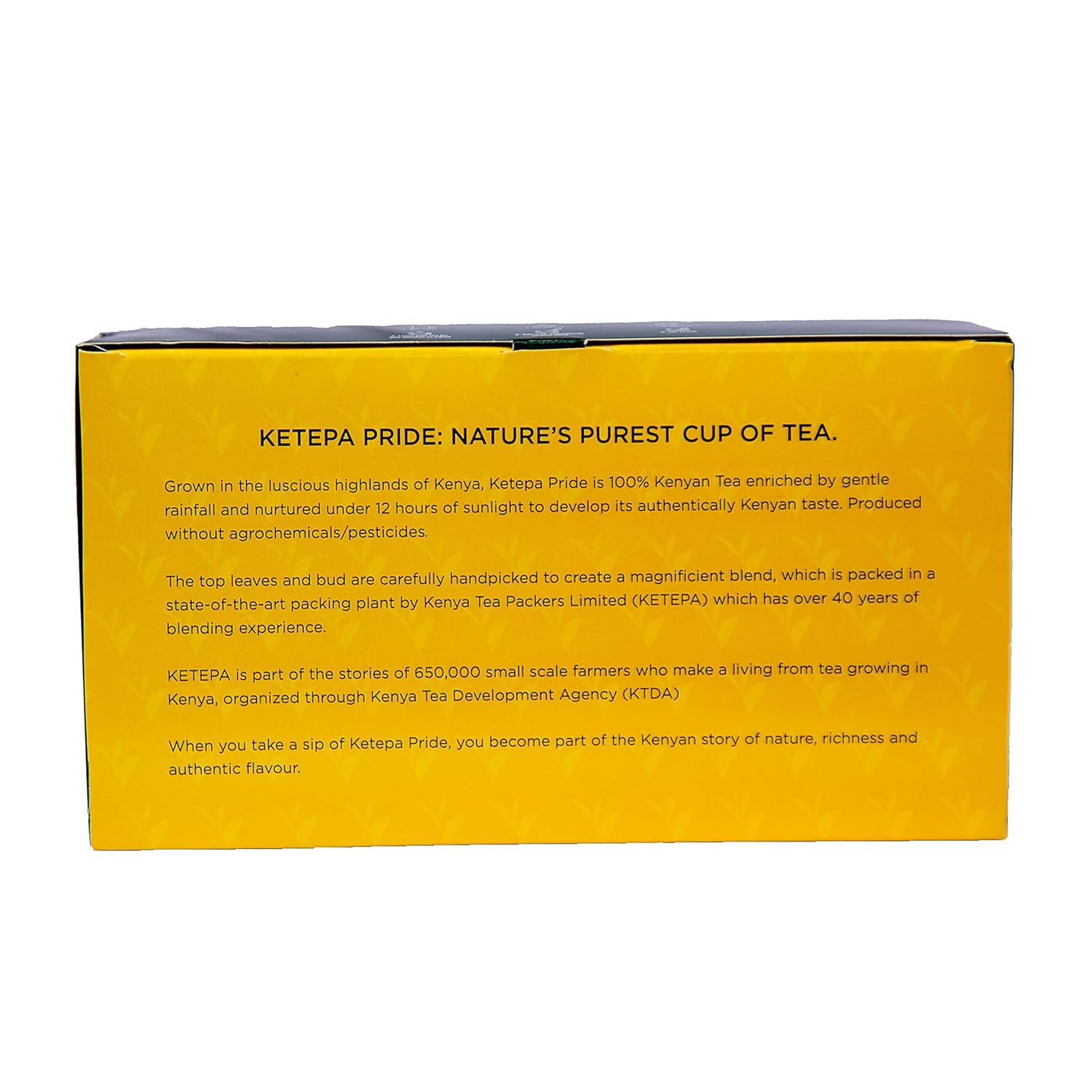Ketepa Pride Standard Pack, 200 g, 100 Tag Less Teabags