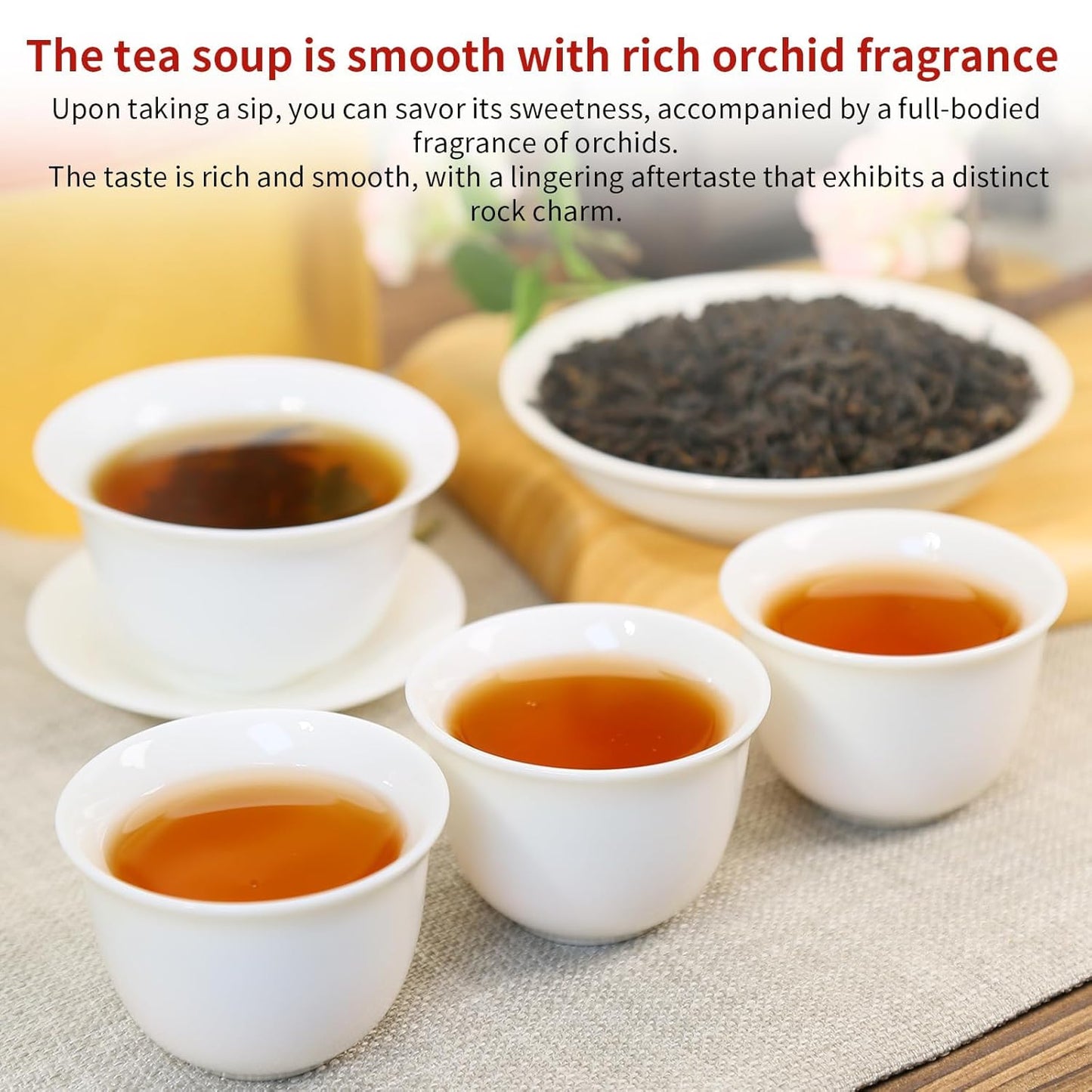 Yuexi Da Hong Pao Oolong Tea Loose Leaf Big Red Robe Chinese Tea Dahongpao Oolong Fujian Wuyi Mountain Floral fragrance flavor 120g/4.23oz （96 cups）花香大红袍 乌龙茶 正宗中国武夷山茶