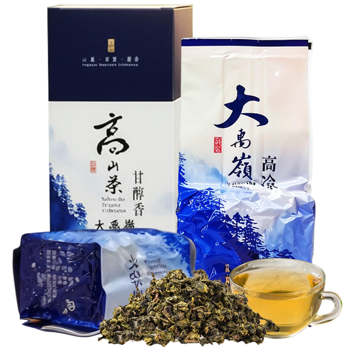 ZONE - 365 Oolong Tea Loose Leaf, Taiwanese Alishan High Mountain Roast