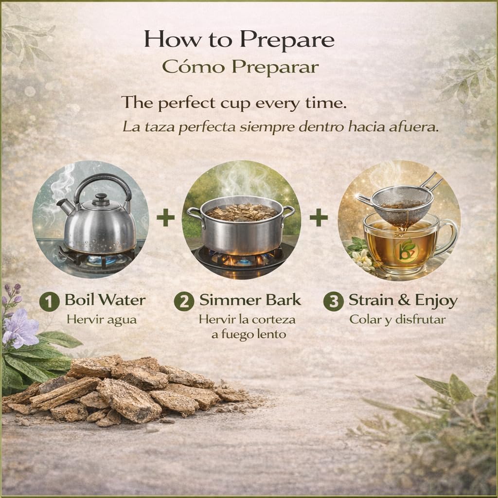 B-Experts Cuachalalate Tea 4 oz-113g. Mexican Cuachalala, Wildcrafted (Juliana Adstringens) | 100% All Natural - NON Gmo