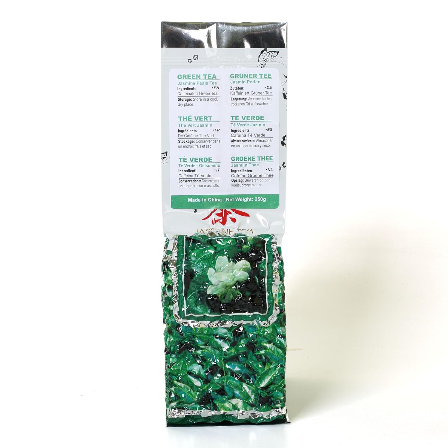 GOARTEA - Jasmine Dragon Pearls - 250g / 8.8oz Supreme Grade - Jasmine Pearl Green Tea - Chinese Green Tea Loose Leaf