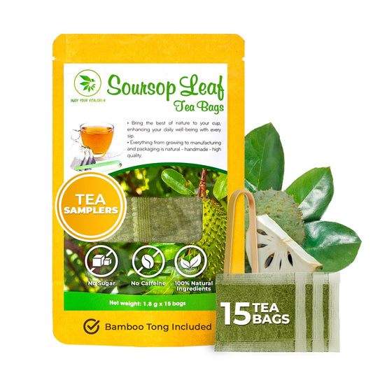 Soursop Graviola Leaf Tea Samplers, 15 Count, 1.06 oz