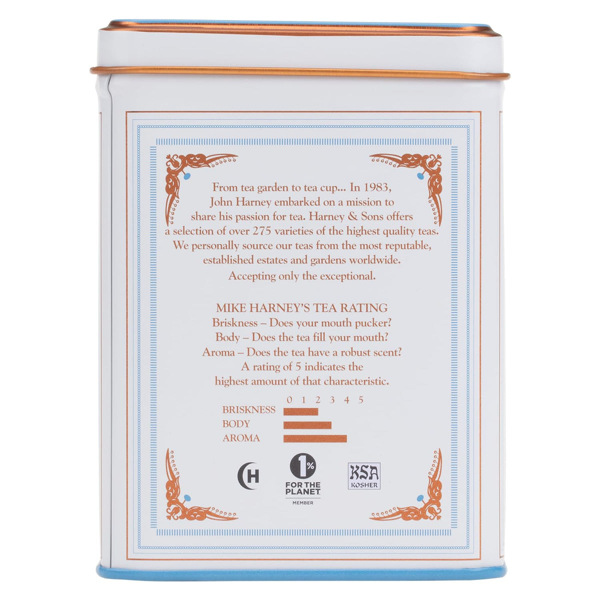 Harney &amp; Sons Earl Grey Supreme, Black Tea, 20 Sachets