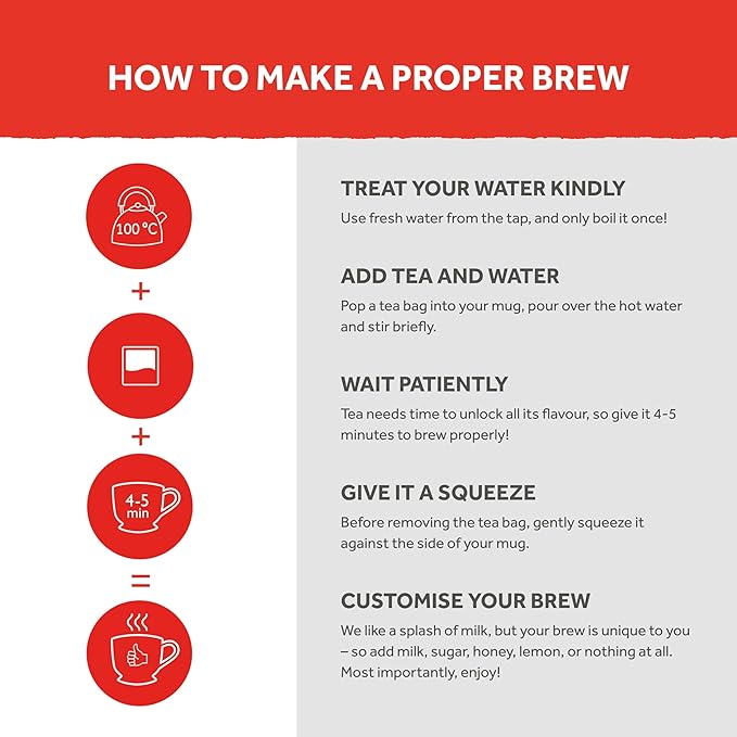 Yorkshire Tea Caramelised Biscuit Brew, Pillow Tea Bags, 40 Count (Pack of 4), Caffeinated, Enjoy Hot or Iced, 40 Teabags