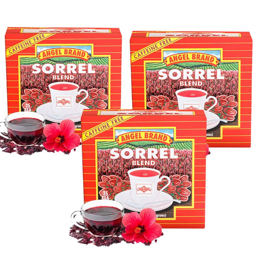 Sorrel Hibiscus Tea Bags | 20 Count | 3 Pack | Refreshing Flavor