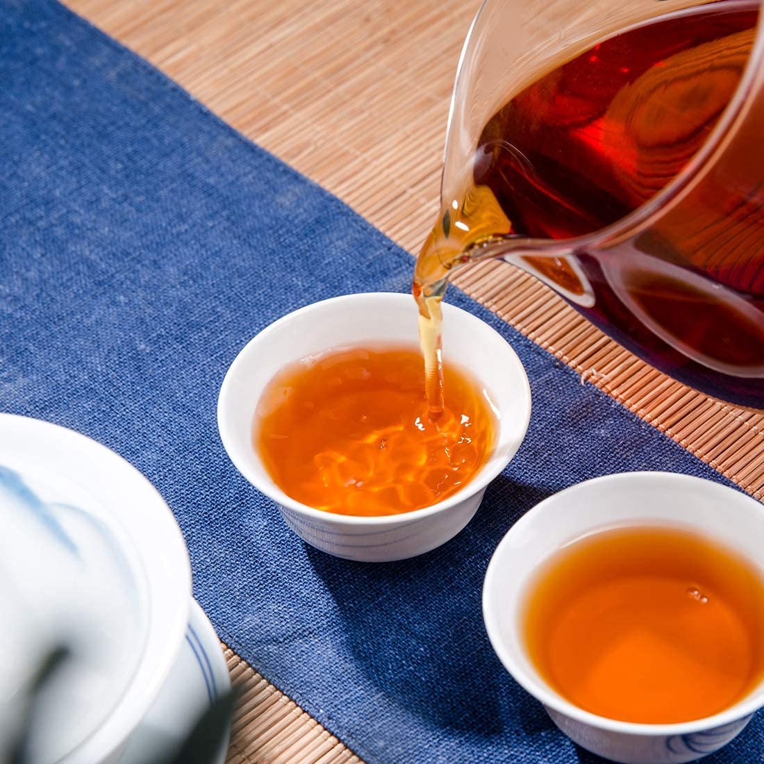 JinJunMei and Lapsang Souchong Black Tea,2 Kinds of WuYi Black Tea Loose Leaf Combination,3.5oz/Box,