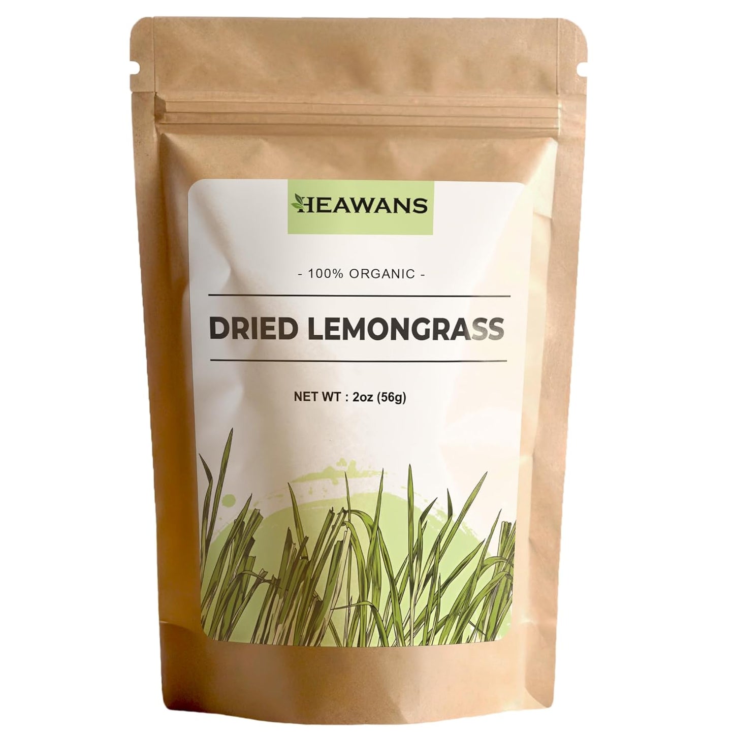 Organic dried lemongrass cut 2 oz / 56g