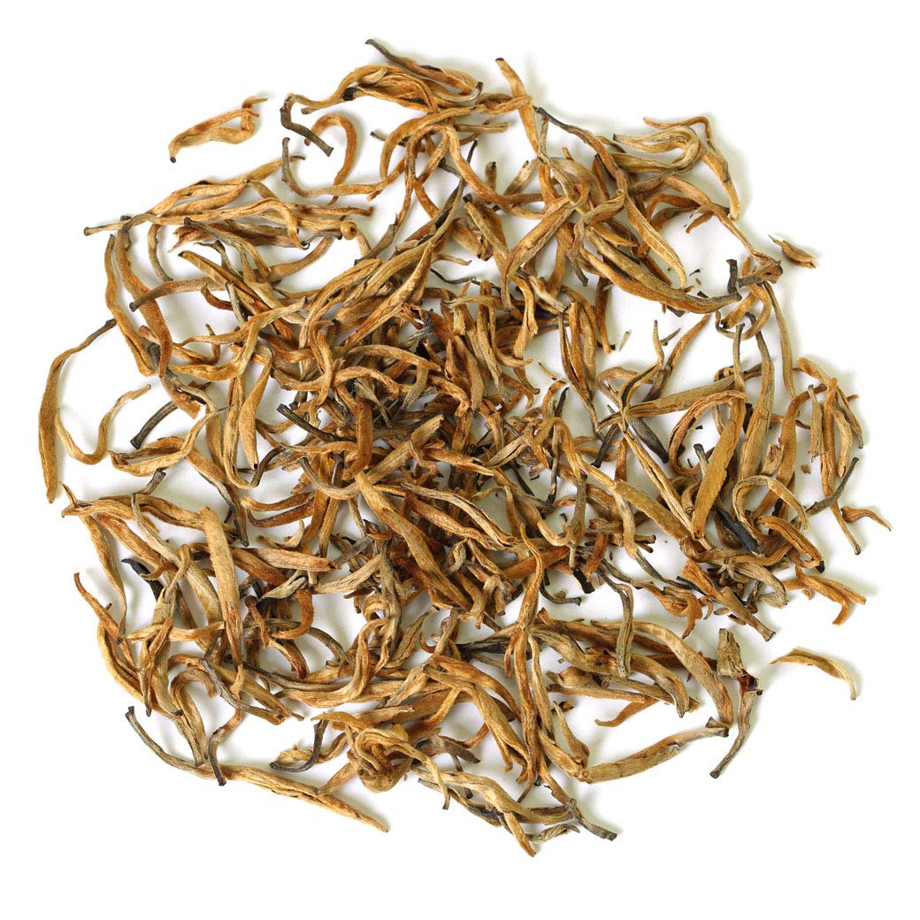 GOARTEA 100g / 3.5oz Nonpareil Supreme Yunnan Black Tea - Fengqing Dian Hong Dianhong Loose Leaf Chinese Tea