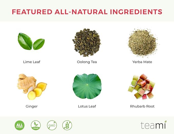 Teami® 30-Day Herbal Tea Pack: All-Natural Teatox Kit with Teami Skinny & Teami Loose Leaf Herbal Teas (Lemon)