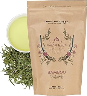 Harney & Sons Bamboo Tea, Loose Leaves, Wellness Collection, 2 oz Bag