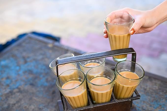 QuikTea Vegan Masala Unsweetened Chai Tea Latte – 10 Count, Bold Masala Flavor, Naturally Caffeine-Light, no preservatives, No Sugar Added – Just Add Hot Water