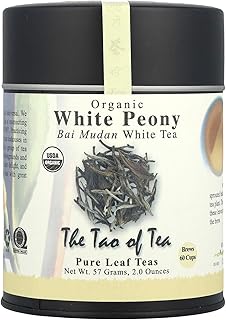 The Tao of Tea, White Peony White Tea, Loose Leaf, 2-Ounce Tins (Pack of 2)