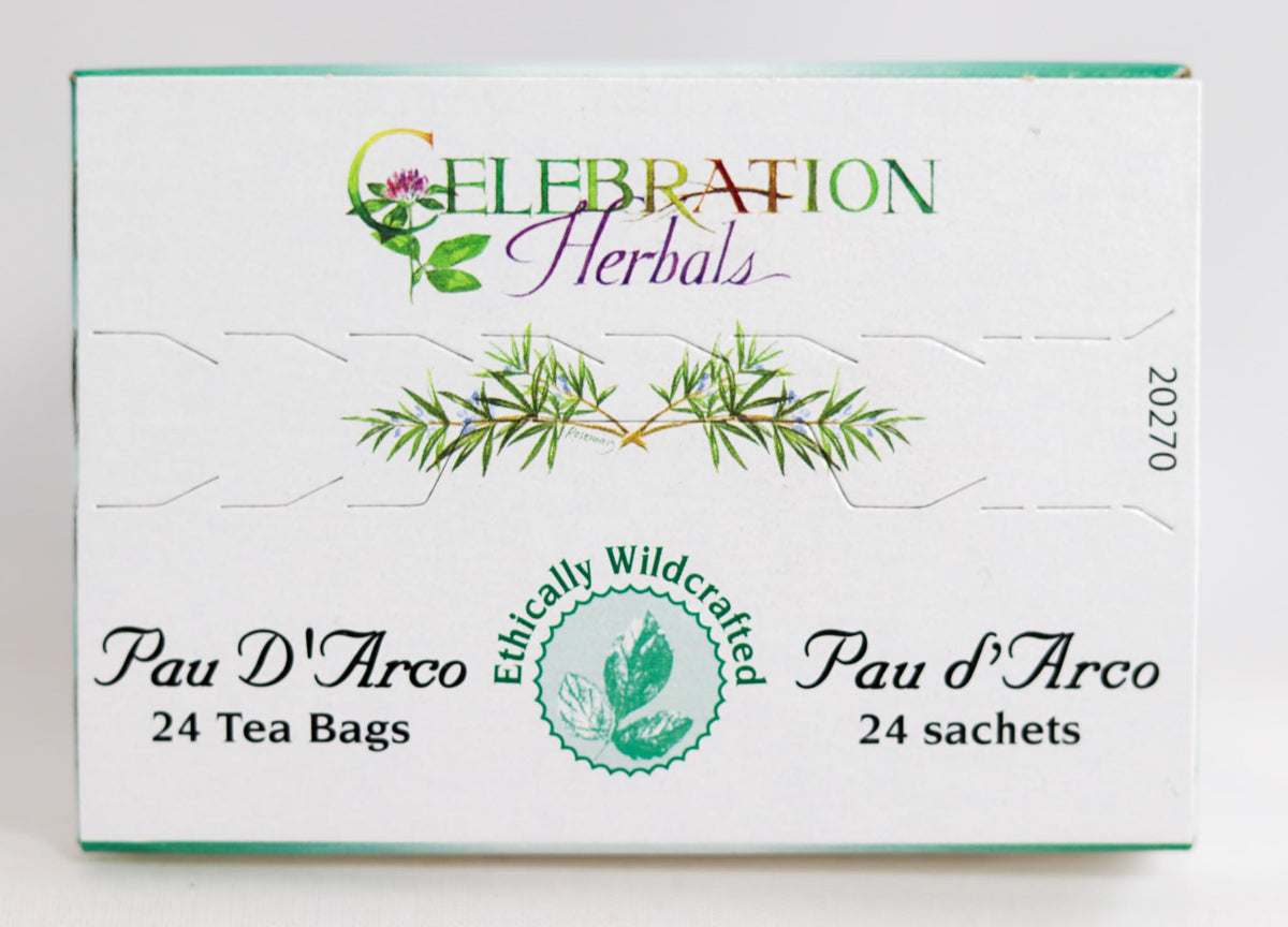 Celebration Herbals Pau D'Arco Tea Bags WC 24 Count