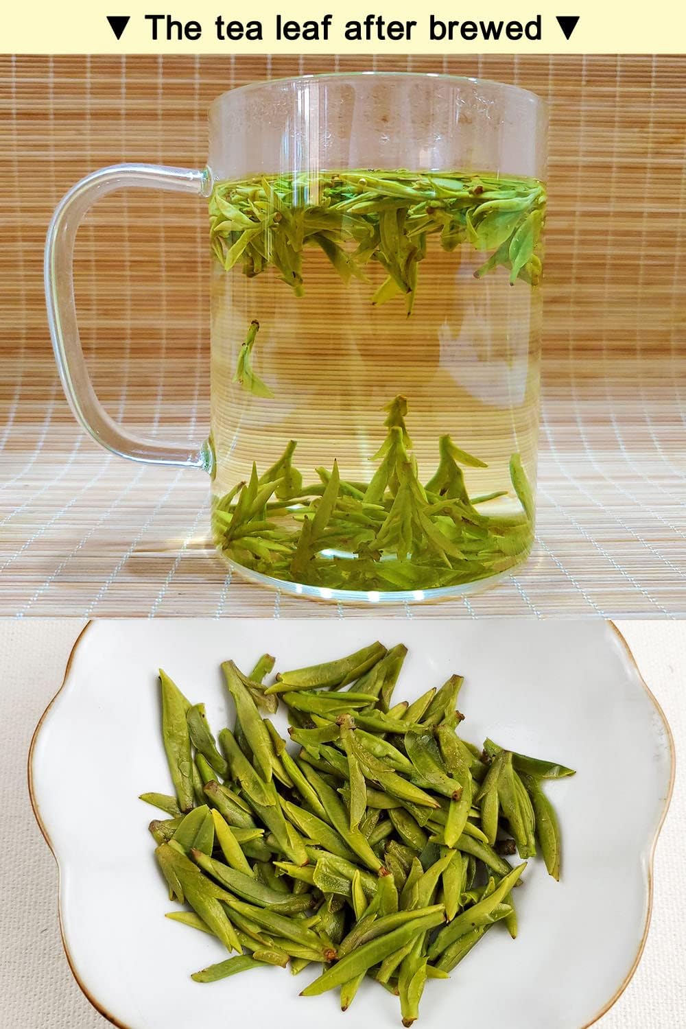 Dragonwell Longjing Tea(Ming Qian),Fresh Dragon Well Green Tea Leaf Picked Before Qingming,Tea Farmer Direct Sale, 4.41 oz./125g,明前龙井