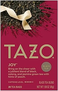 TAZO Joy Limited Edition Seasonal Black Tea Blend Tea Bags, 20 Total Tea Bags