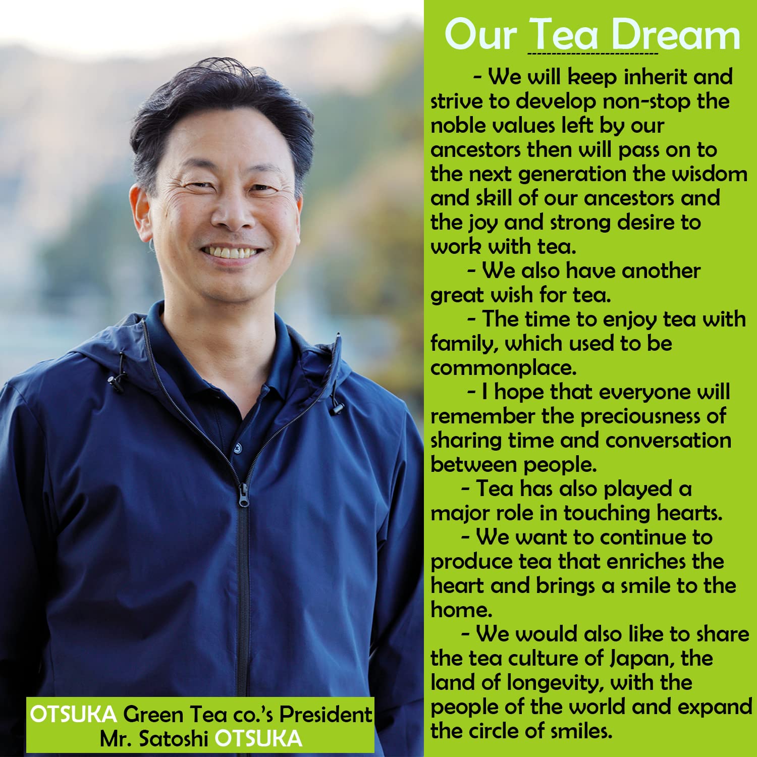 Otsuka Green Tea Co - Gyokuro, Japanese Green Tea 50g/JAS Certified - Imperial Loose Leaf Green Tea from kakegawa city shizuoka prefecture japan