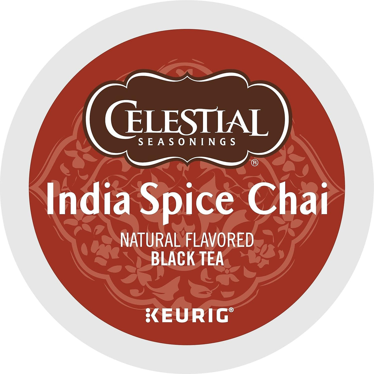 Celestial Seasonings India Spice Chai Tea K-Cups, 24/Box