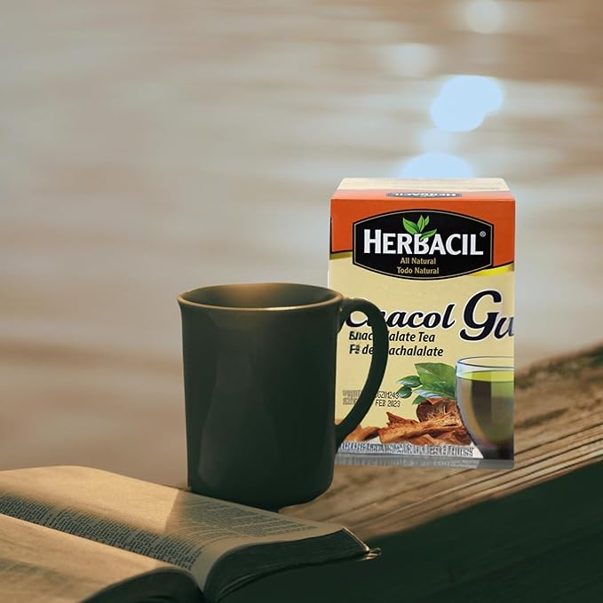Herbacil Te de Cuachalalate, 2-pack of 25 tea bags per box (50 bags)