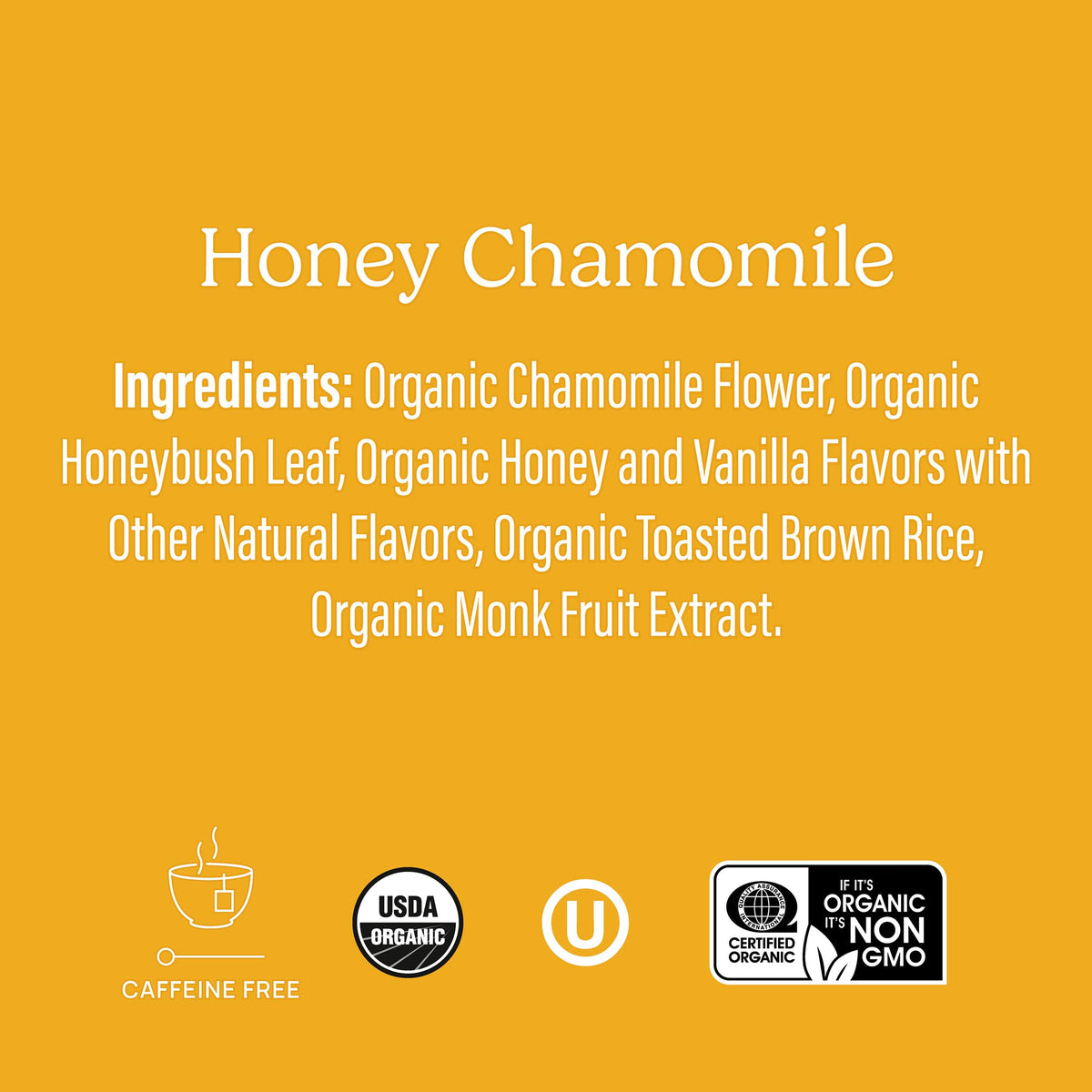 Yogi Honey Chamomile Tea, 16 Tea Bags (4 Pack)