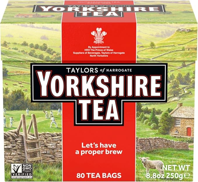 Yorkshire Tea, Black Tea, 80 Teabags