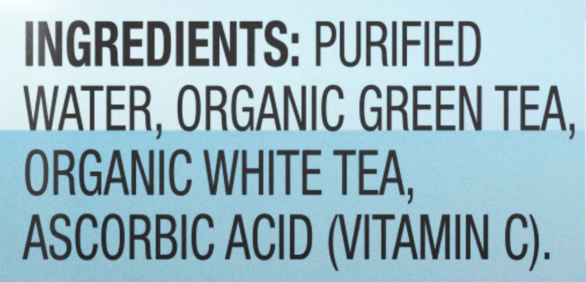 Teas' Tea Unsweetened Green White Tea 16.9 Ounce (Pack of 12) Organic, Sugar Free, 0 Calories