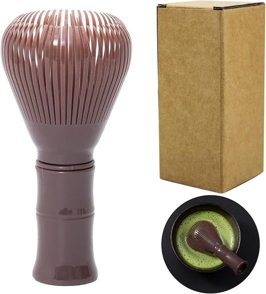 Resin Matcha Whisk Traditional Japanese Chasen Matcha Tea Whisk Gifts for Tea Lovers Reusable Plastic Matcha Whisk for Authentic Tea Preparation