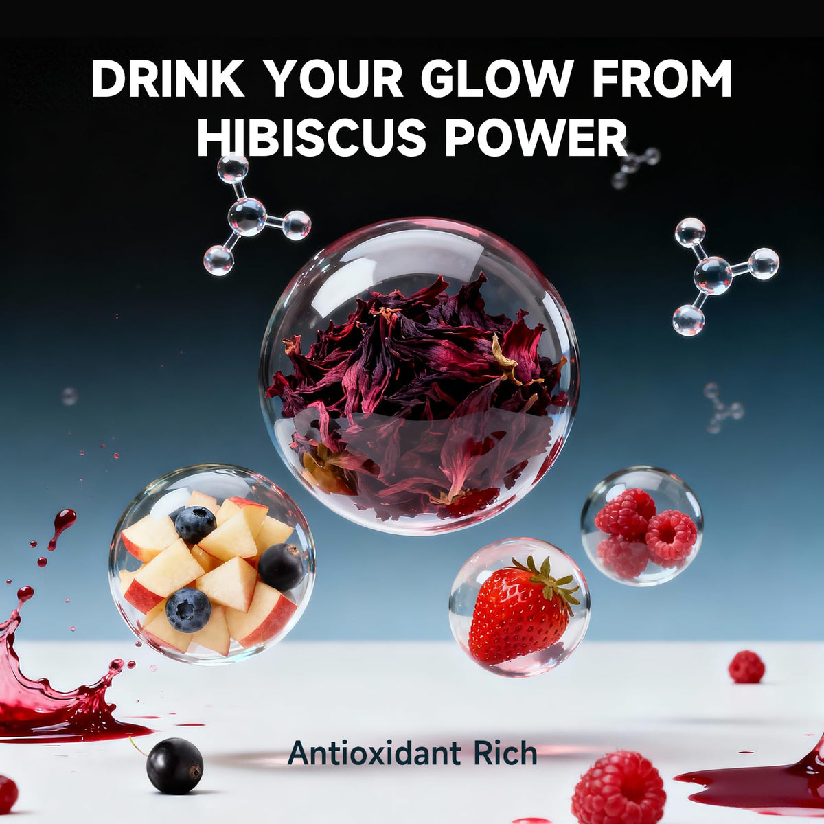 Chaism Hibiscus Berry Quartet