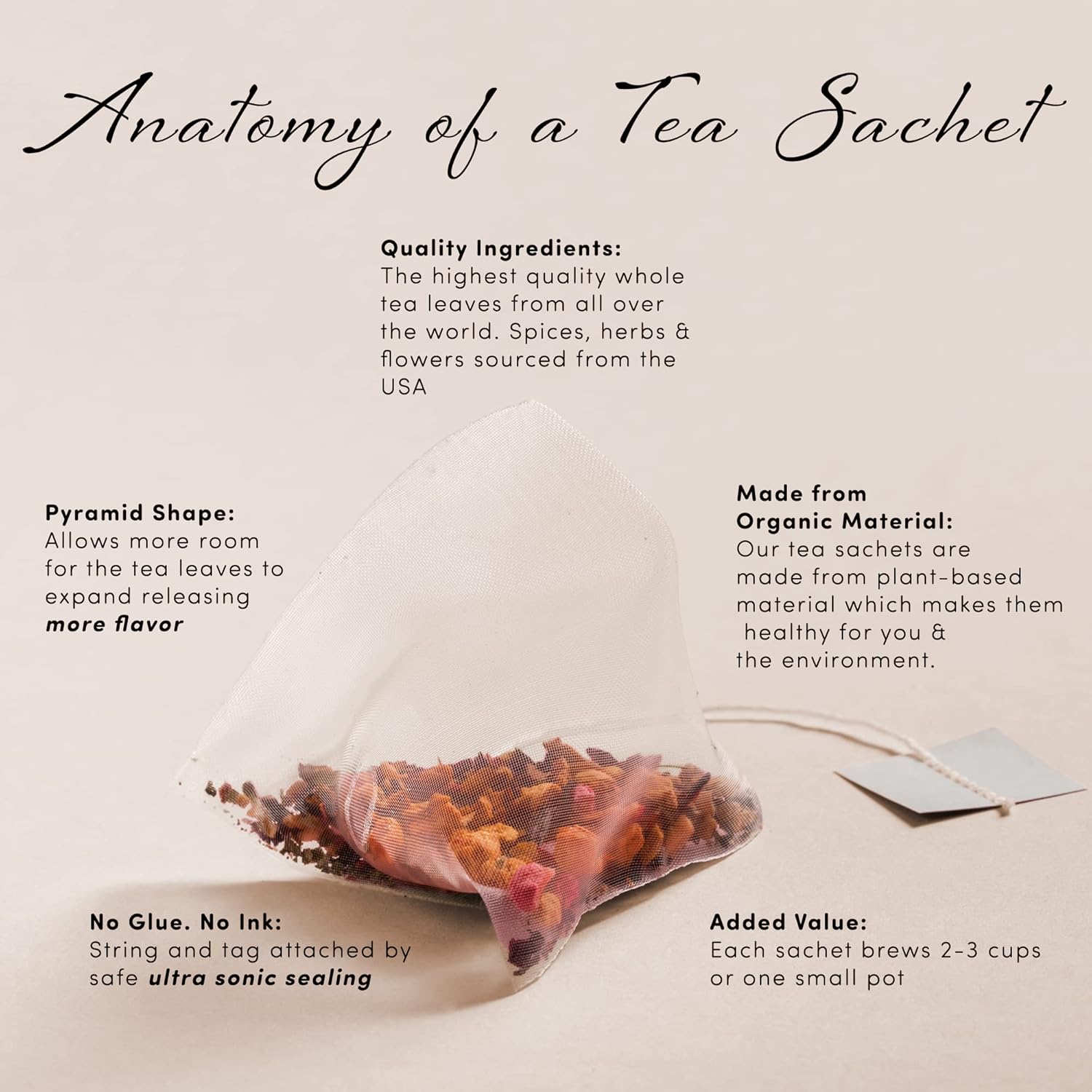Raspberry Oolong Tea by La Tea Dah, Premium Raspberry Tea Bags Made with Oolong Tea Leaves, Apple Bits, Cranberry Bits, Hibiscus, & Natural Raspberry Flavor, Fruity Tea (12 Sachets)