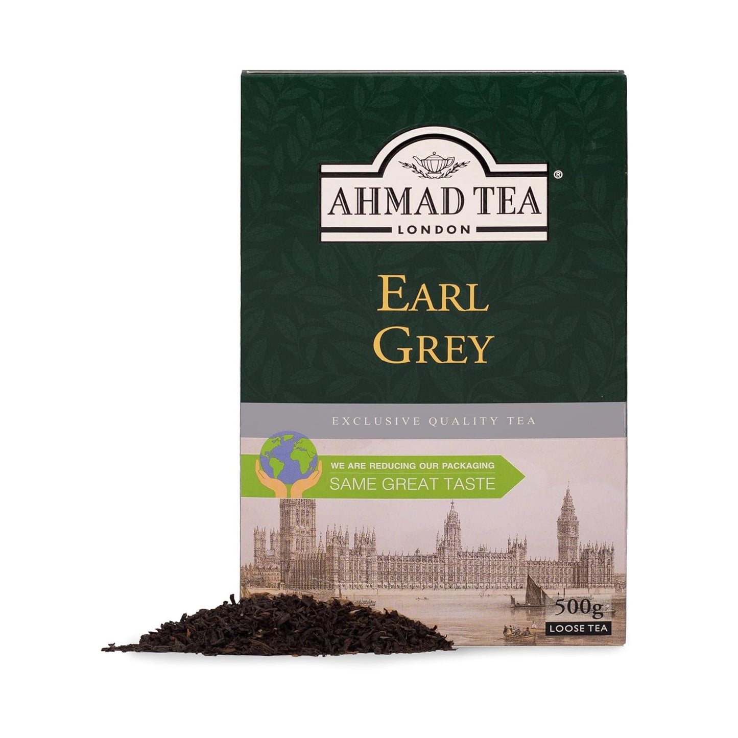 Ahmad Tea Black Tea, Earl Grey Loose Leaf, 500 Gram Box