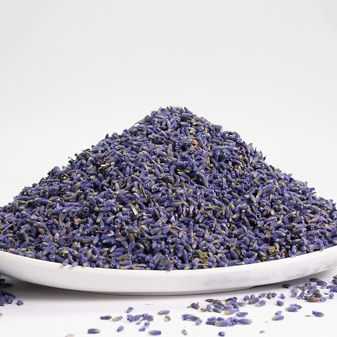 Jarteela - Dried Lavender Flowers - 3.53oz/100g - Premium Natural Food-grade Edible Flowers - Culinary Lavender Buds - Non-GMO - Perfect for Tea, Baking, Lemonade, DIY, Sachets