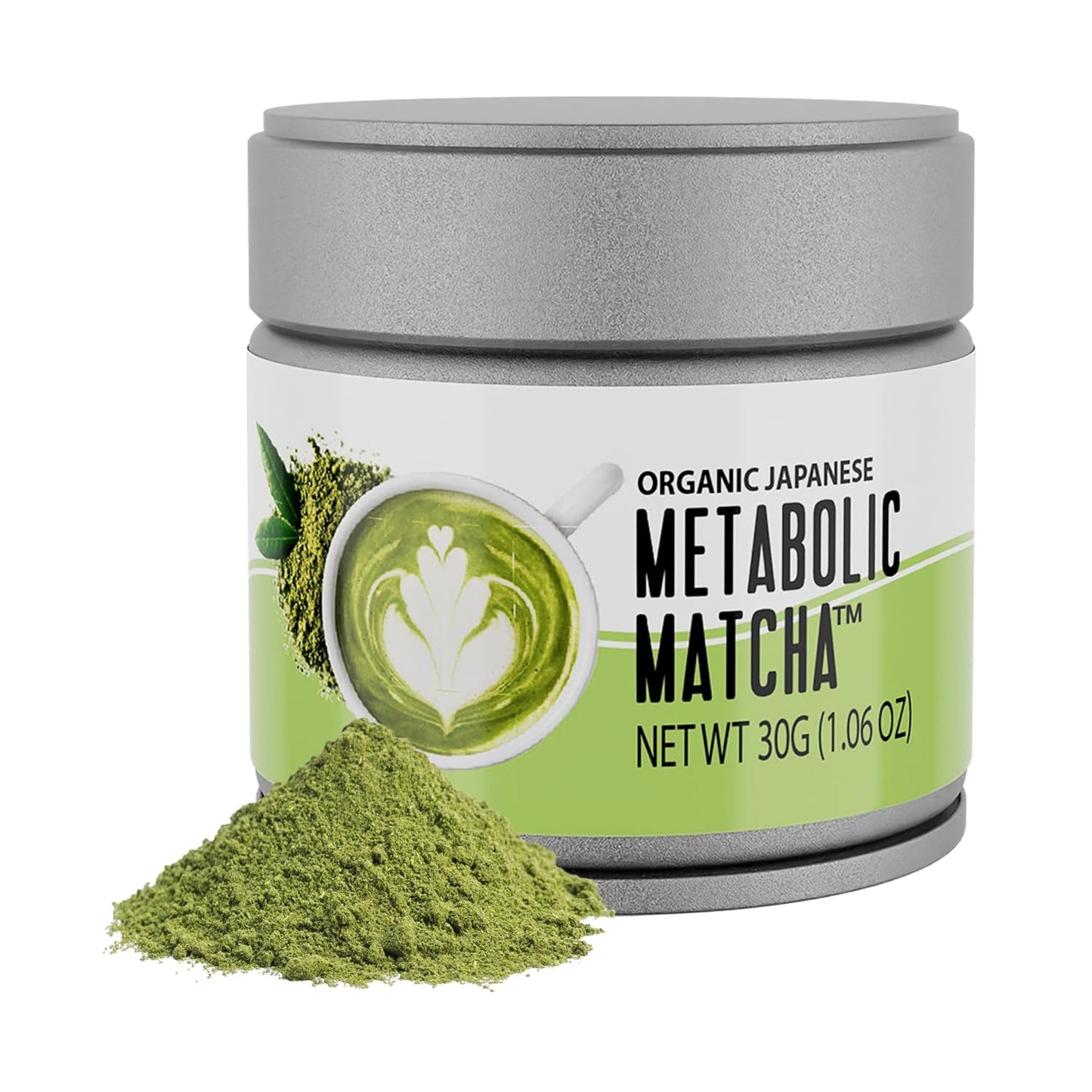 Naturalslim Japanese Organic Matcha Powder Green Tea, 30g | Metabolic Pure Japanese Matcha Tea Superfood with L-Theanine and Antioxidants for Metabolism, Energy, and Concentration