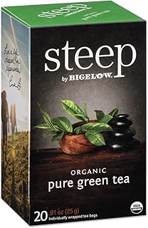Bigelow Tea Steep Pure Green Organic, 0.91 oz