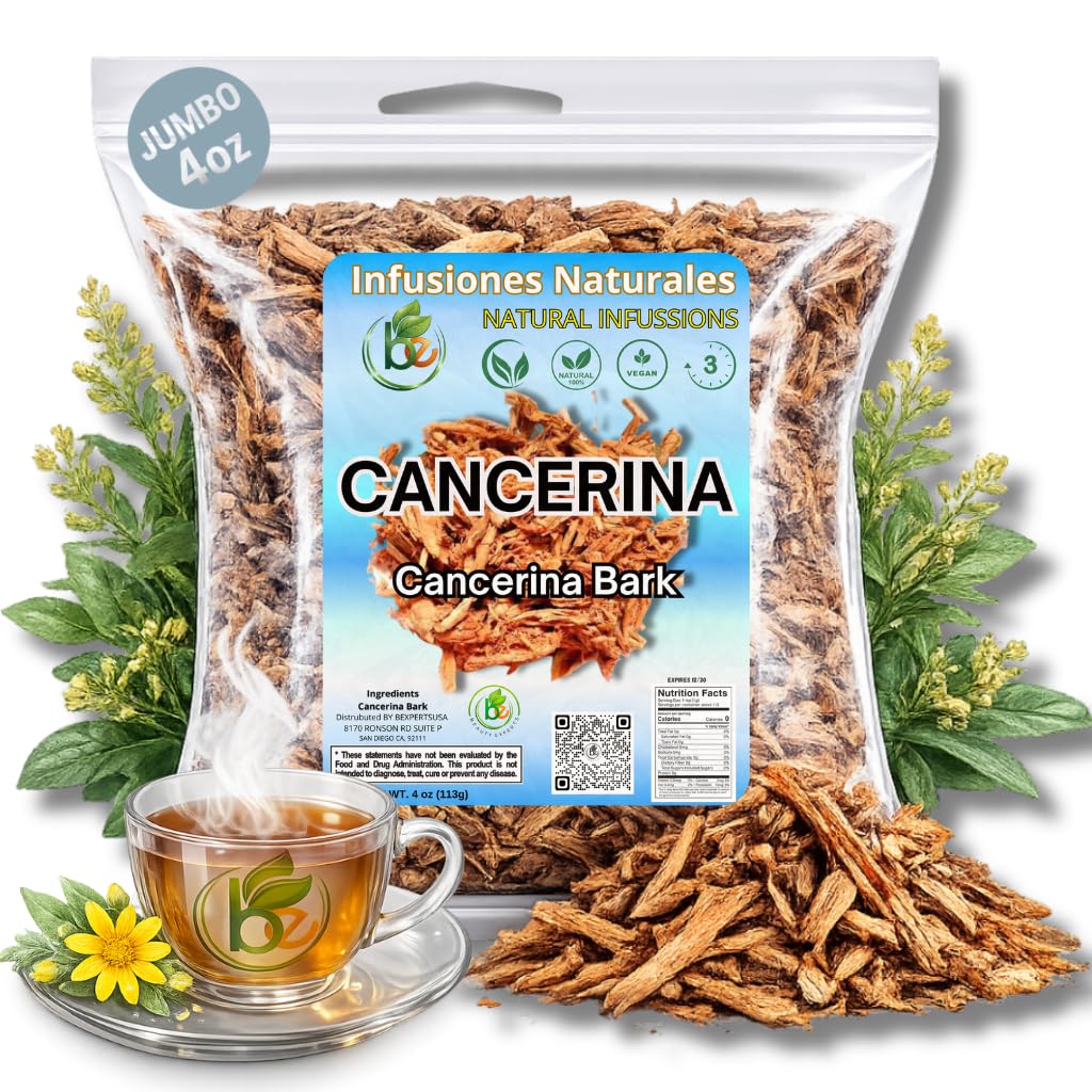 B-Experts Cancerina Mexican Herbal Tea 4oz (113 gr) Calluna Vulgaris Te | Anahuac Cancerian | Crafted By Nature100% All