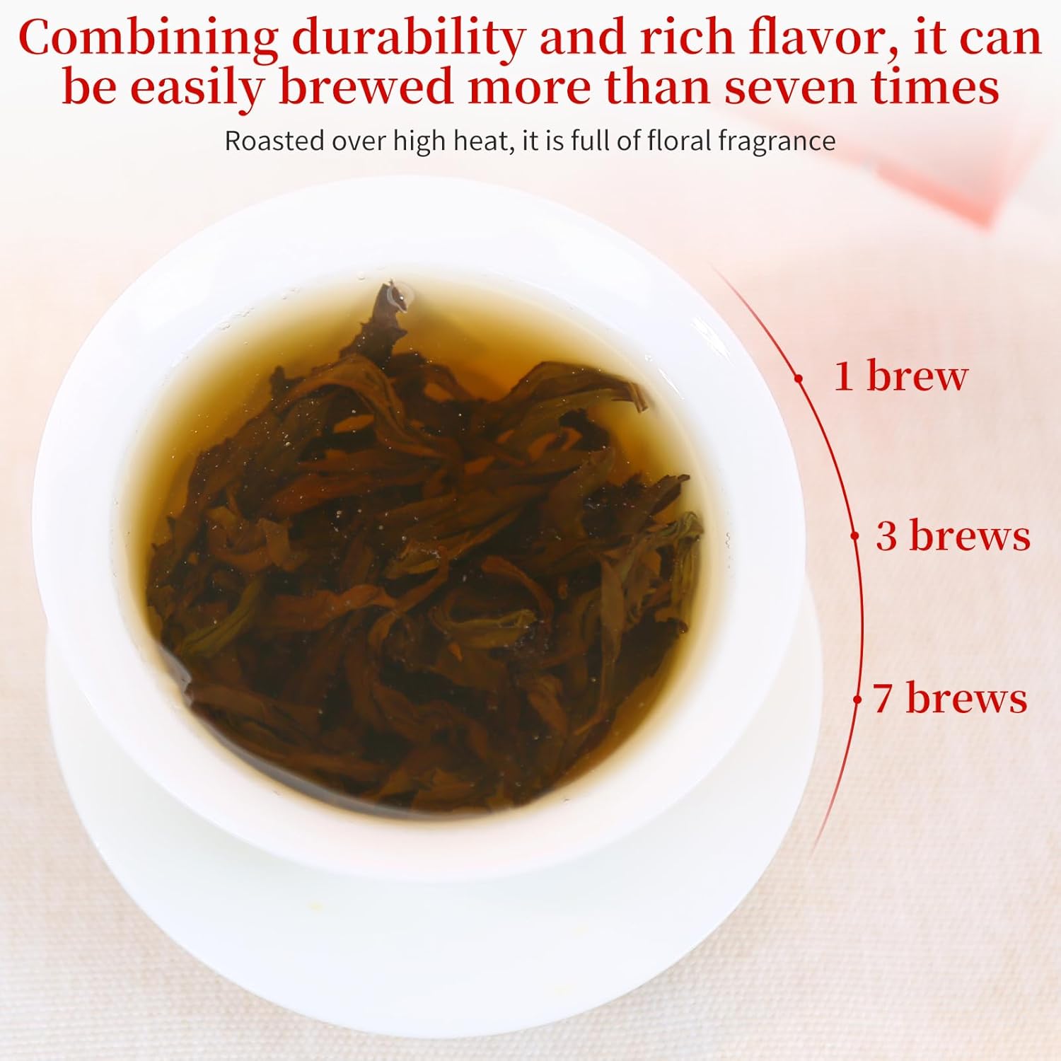 XIXICHA Dahongpao Oolong Tea Rock Tea 80g/2.82oz 8g*10bags Chinese Loose leaf Tea Big Red Robe Strong Flower Aroma Wuyi Mountain Da Hong Pao 大红袍 乌龙茶 茶叶 福建武夷山岩茶 独立包装袋泡