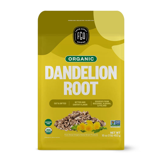FGO Organic Dandelion Root Loose Tea