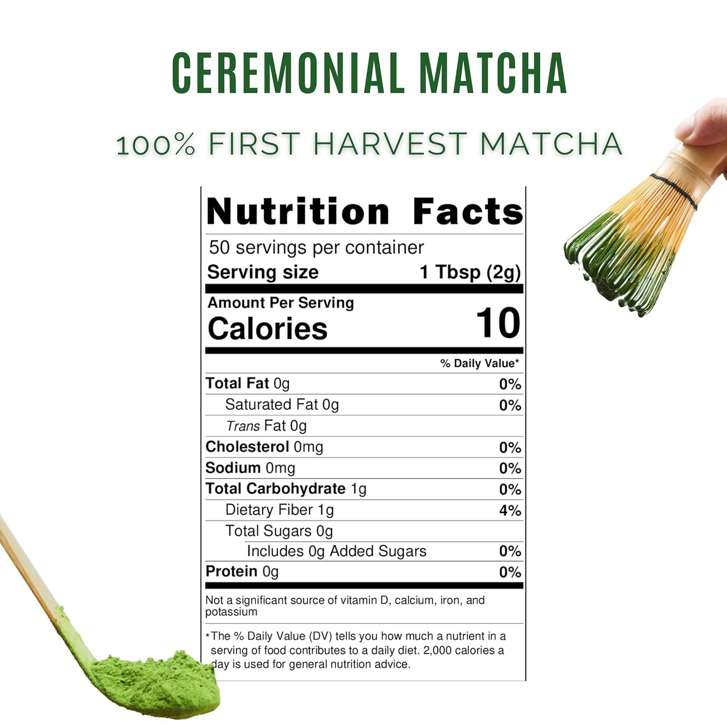 Satoen Authentic Japanese Ceremonial Grade Matcha Powder - Ceremonial Matcha Green Tea Powder from 100% Spring Premium First Harvest - Crafted for Matcha Straight Tea (100g)